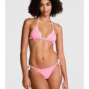 Nwt PINK Frankies Bikinis Cape May Bikini Top & Rosemary Bikini Bottom 2 PC